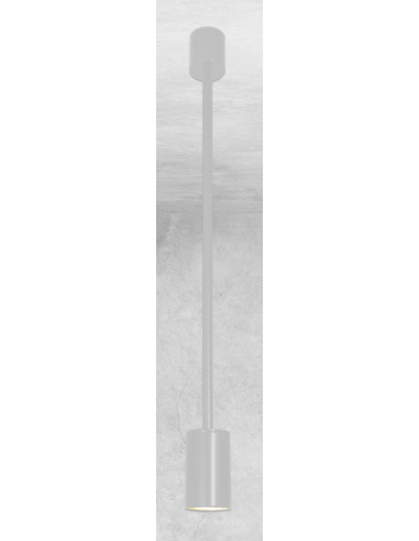 Billede af Dakata Loftlampe i aluminium Ø4,5 cm 1 x GU10 - Hvid