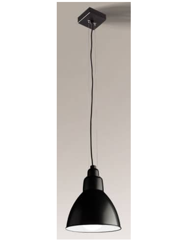 Se Daisen Loftlampe i aluminium Ø16 cm 1 x E27 - Sort hos Lepong.dk