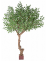 Stort kunstigt Oliventræ H270 cm UV resistent