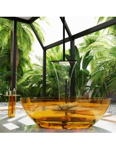 CRISTAL fritstående badekar... 2