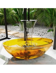 CRISTAL fritstående badekar...