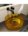 JEWEL håndvask Ø40 cm Resin - Guld