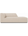 Ruby højrevendt daybed i polyester B181 cm - Beige