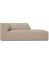 Ruby højrevendt daybed i polyester B181 cm - Mørk beige