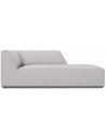 Ruby højrevendt daybed i polyester B181 cm - Lysegrå