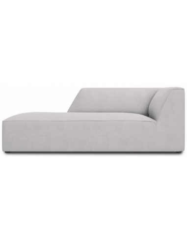 Ruby venstrevendt daybed i polyester B181 cm - Lysegrå