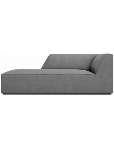 Ruby venstrevendt daybed i polyester B181 cm - Grå