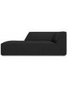 Ruby venstrevendt daybed i polyester B181 cm - Sort