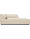 Ruby højrevendt daybed i corduroy B181 cm - Lys beige