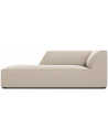 Ruby venstrevendt daybed i velour B181 cm - Beige