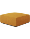 Ruby puf til sofa i polyester 93 x 93 cm - Gul