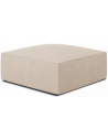 Ruby puf til sofa i polyester 93 x 93 cm - Beige