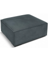 Agawa puf til sofa i polyester 100 x 100 cm - Blågrå
