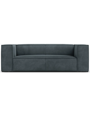Agawa 2-personers sofa i polyester B211 cm – Sort/Gråblå