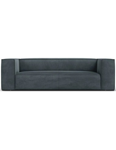 Agawa 3-personers sofa i polyester B227 cm – Sort/Gråblå