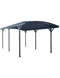 carport fritstående stål aluminium