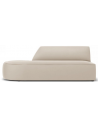 Ruby venstrevendt åben daybed i velour B181 cm - Beige