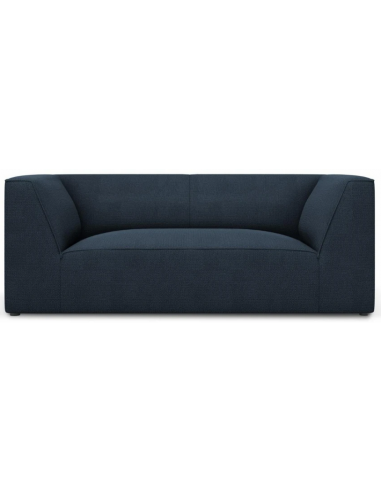 Ruby 2-personers sofa i polyester B174 x D92 cm – Sort/Navy