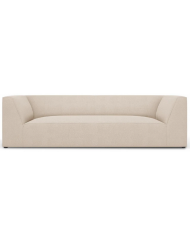 Ruby 3-personers sofa i polyester B232 x D92 cm – Sort/Beige