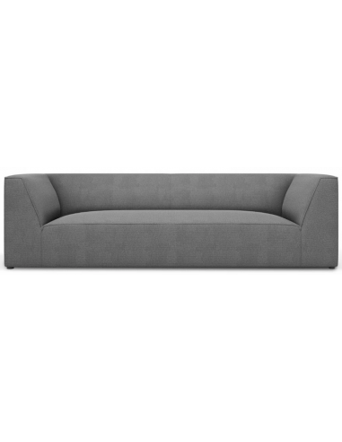 Ruby 3-personers sofa i polyester B232 x D92 cm – Sort/Grå