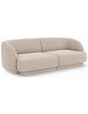 Miley 2-personers sofa i chenille B184 x D85 cm - Beige