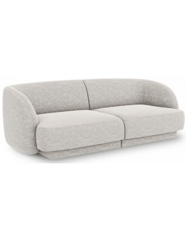 Miley 2-personers sofa i chenille B184 x D85 cm – Lysegrå