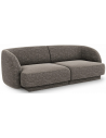 Miley 2-personers sofa i chenille B184 x D85 cm - Grå