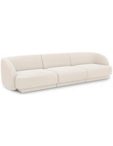 Miley 3-personers sofa i bouclé B259 x D85 cm – Beige