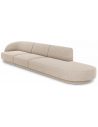 Miley højrevendt chaiselong sofa i chenille B302 x D85 cm - Beige