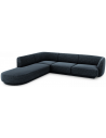 Miley venstrevendt chaiselong sofa i chenille B252 x D220 cm - Blå