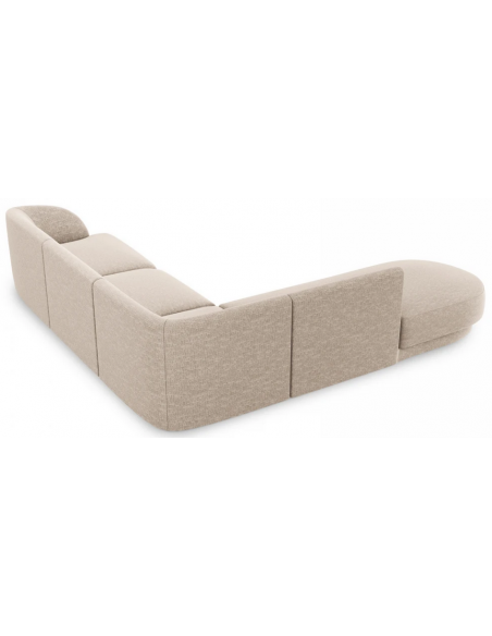 beige sofa med chaiselong