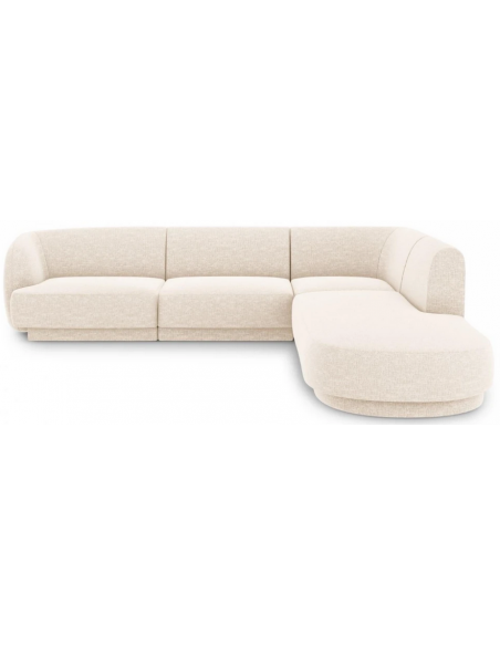 beige sofa med chaiselong