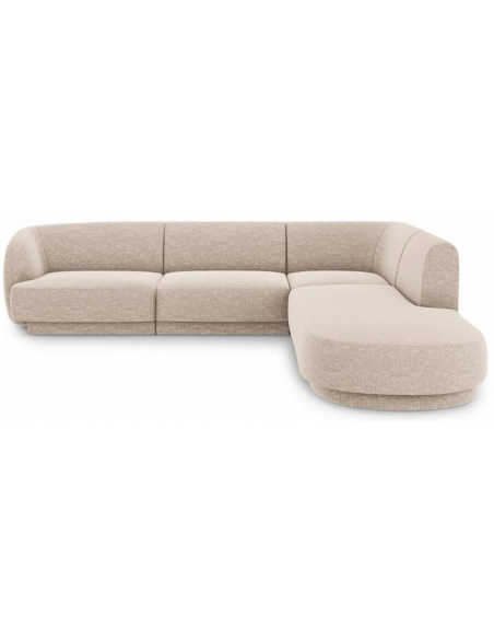 beige sofa med chaiselong