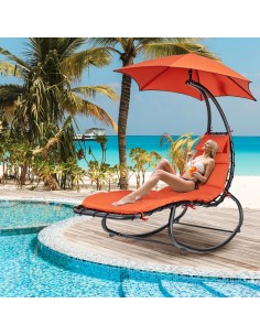 Hængestol i stål og... 2