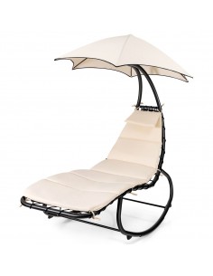 Hængestol i stål og...