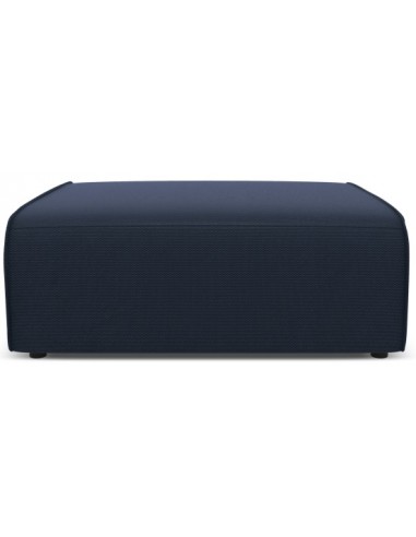 Billede af Maui udendørs puf til loungesofa i vandafvisende polyester B90 x D90 cm - Mørkeblå