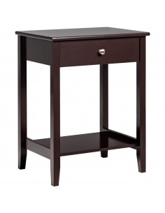 Sengebord med skuffe i mdf...