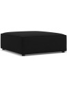 Jodie puf til sofa i polyester B102 x D80 cm - Sort/Sort