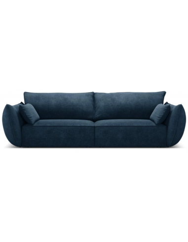 Kaelle 3-personers sofa i chenille B208 cm – Blå
