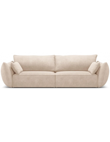 Kaelle 3-personers sofa i chenille B208 cm – Beige