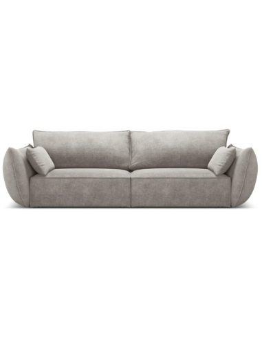 Kaelle 3-personers sofa i chenille B208 cm – Lysegrå
