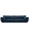 Kaelle 4-personers sofa i chenille B248 cm - Blå