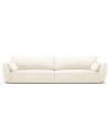 Kaelle 4-personers sofa i chenille B248 cm - Lys beige