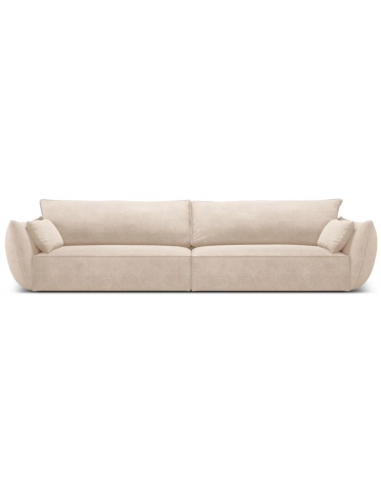 Se Kaelle 4-personers sofa i chenille B248 cm - Beige hos Lepong.dk