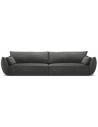 Kaelle 4-personers sofa i chenille B248 cm - Mørkegrå