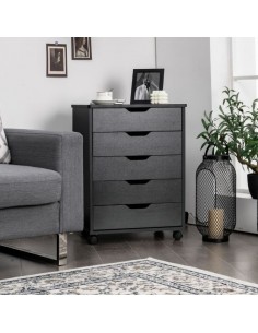 Skuffesektion med 5 skuffer... 2