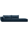 Kaelle højrevendt 4-personers sofa i chenille B286 cm - Blå