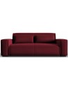 Lina 3-personers sofa i velour B192 cm - Bordeaux