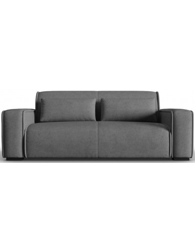Lina 3-personers sofa i polyester B192 cm – Grå