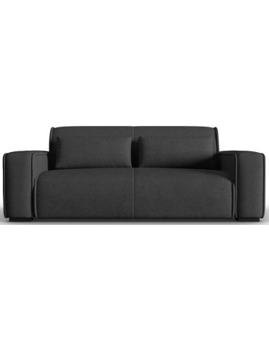 Lina 3-personers sofa i polyester B192 cm – Mørkegrå